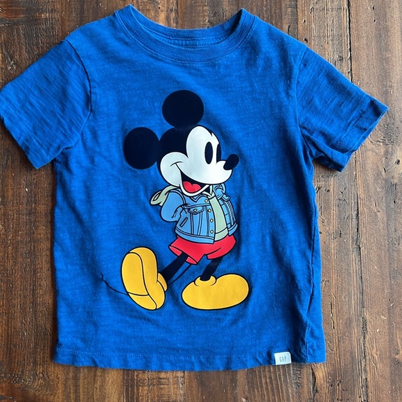 Baby Gap x Disney Boys 5T Mickey Mouse T Shirts (3) - Picture 3 of 13